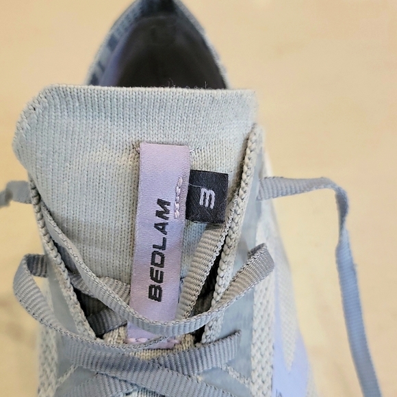 Brooks Bedlam 3 Women's Heather Gray and Purple Running Sneakers Shoes - Size 10 - Picture 6 of 16